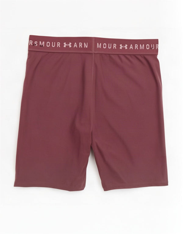 Женские спортивные шорты с графическим рисунком Under Armour UK 20, 2XL, бордовый полиэстер