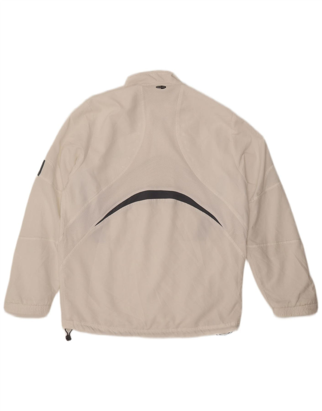 Мужская спортивная куртка ADIDAS Clima 365, маленькая белая с цветными блоками