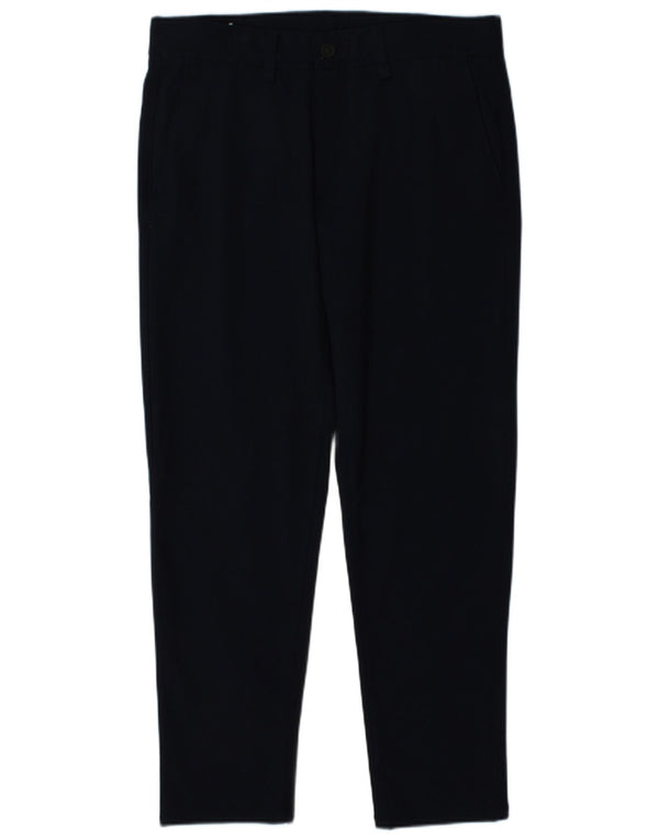 Мужские брюки-чиносы Zara EU 40 Medium W31 L29 Темно-синий полиэстер
