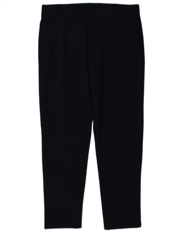 Мужские брюки-чиносы Zara EU 40 Medium W31 L29 Темно-синий полиэстер