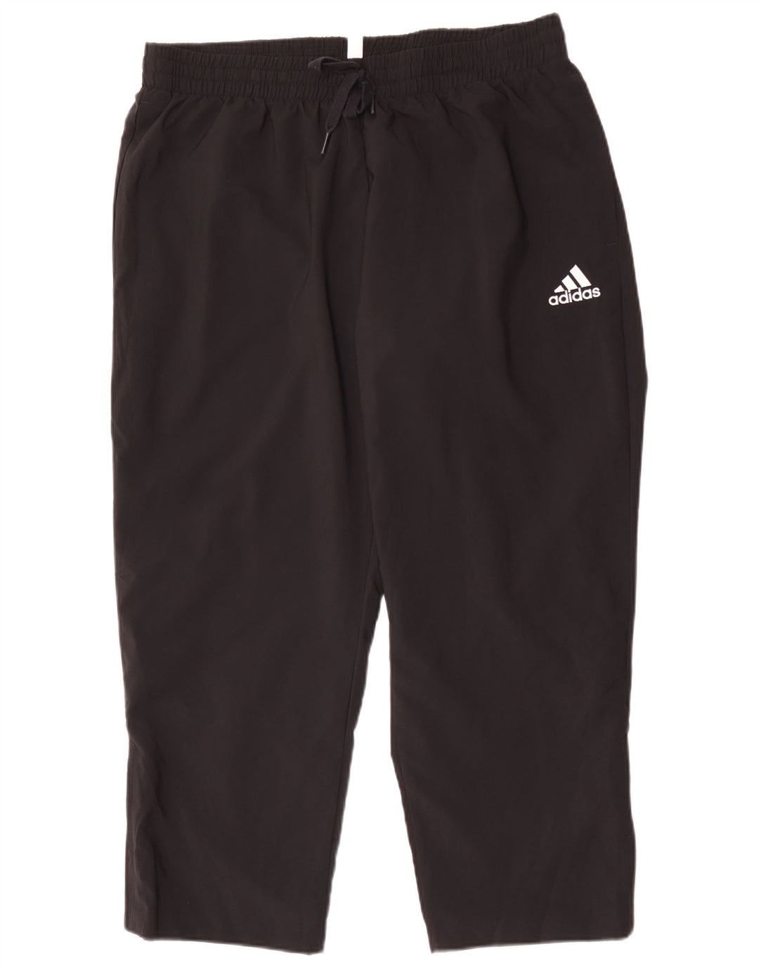 Мужские укороченные спортивные брюки Adidas XL, черный полиэстер