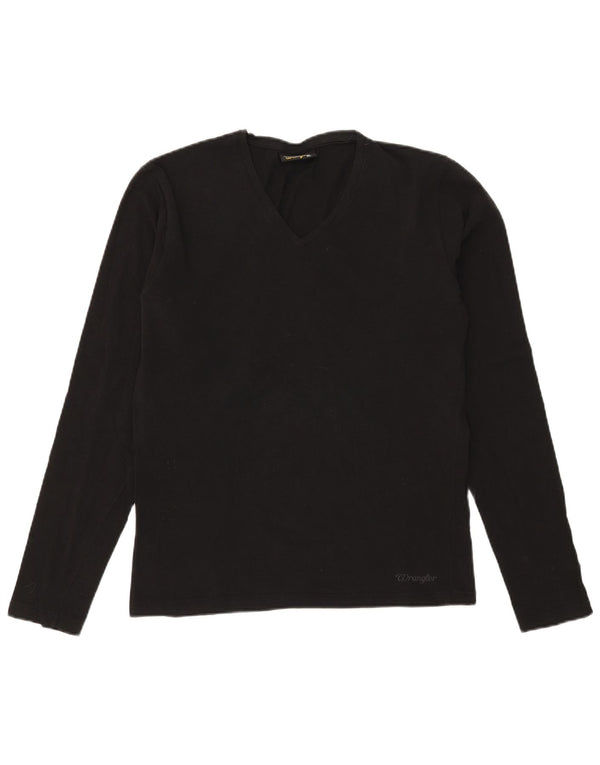 Женский топ Wrangler с длинным рукавом UK 18 XL, черный