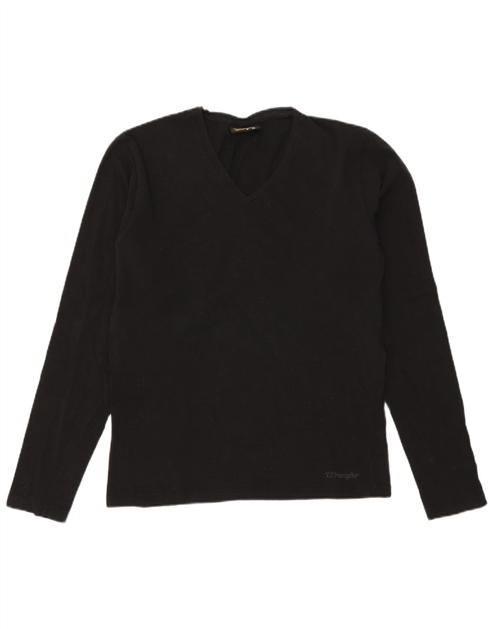 Женский топ Wrangler с длинным рукавом UK 18 XL, черный