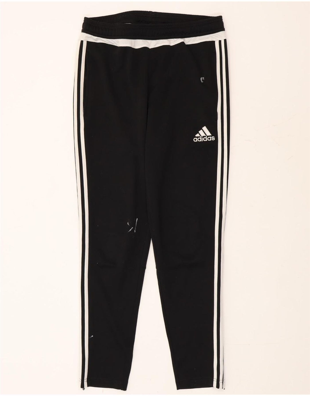 Мужские спортивные брюки Adidas Climacool, средние черные цветные блоки