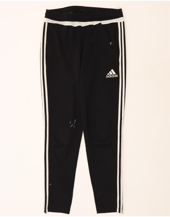 Мужские спортивные брюки Adidas Climacool, средние черные цветные блоки