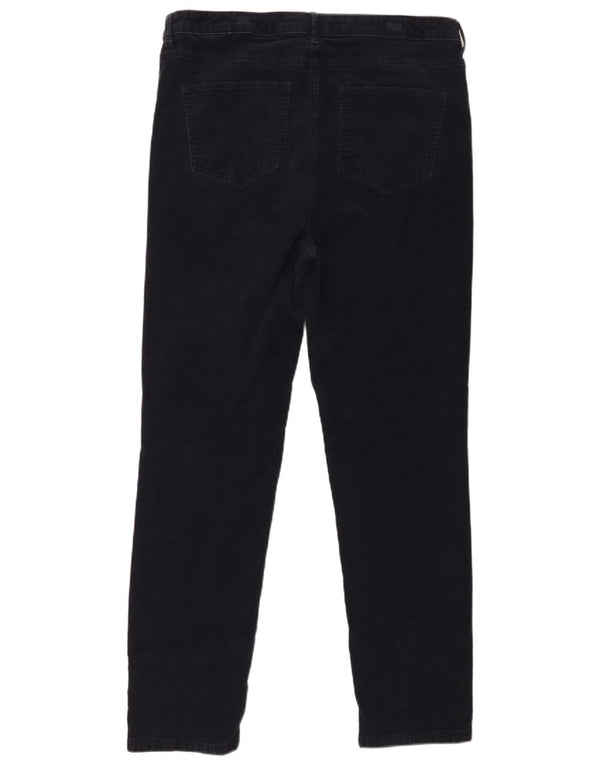 Женские вельветовые брюки скинни Marks & Spencer UK 18 XL W36 L30 Темно-синие