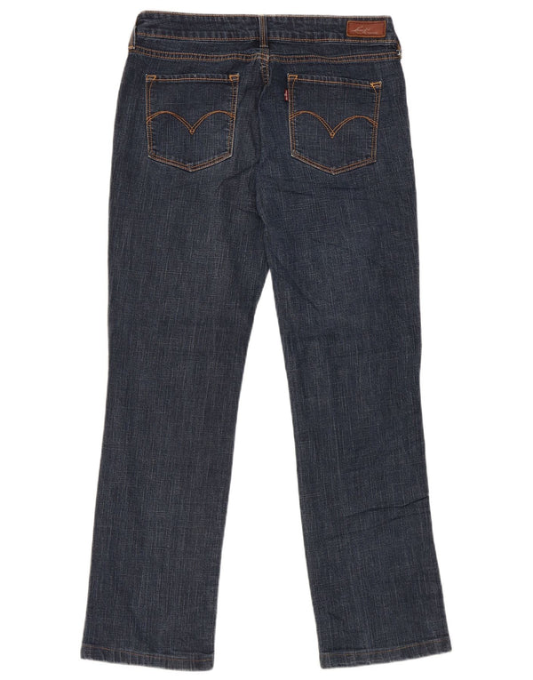 Женские прямые джинсы Levi's Demi Curve W28 L28 Темно-синие, хлопок