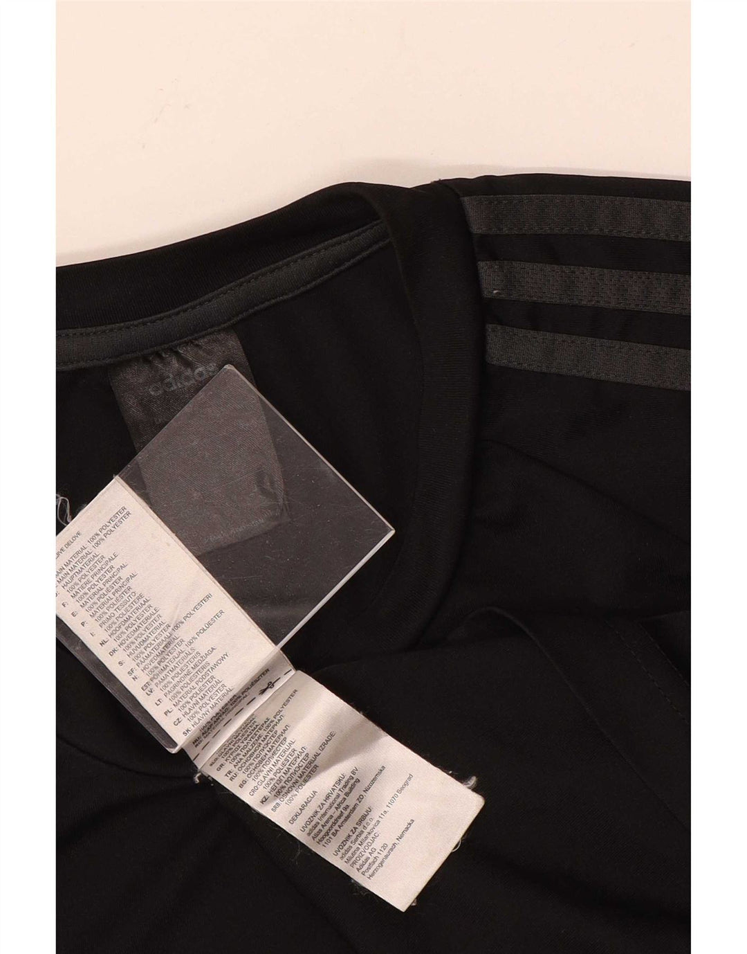Adidas Мужская футболка Top Small Black Polyester