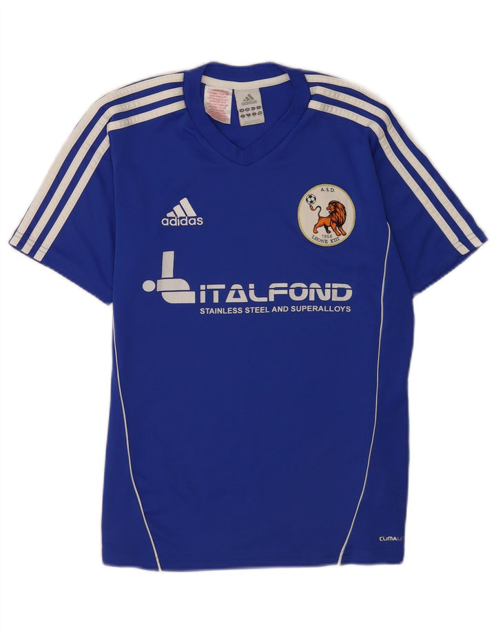 Мужская футболка Adidas Climalite с рисунком Top XS, синяя, полиэстер