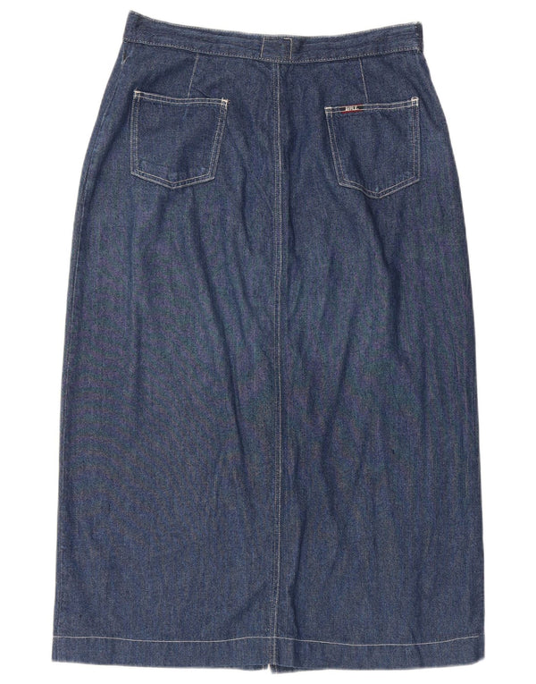 RIFLE Womens Denim Skirt W31 Medium Blue Cotton