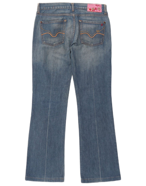 Женские джинсы Bootcut Replay W27 L30 синие, хлопок