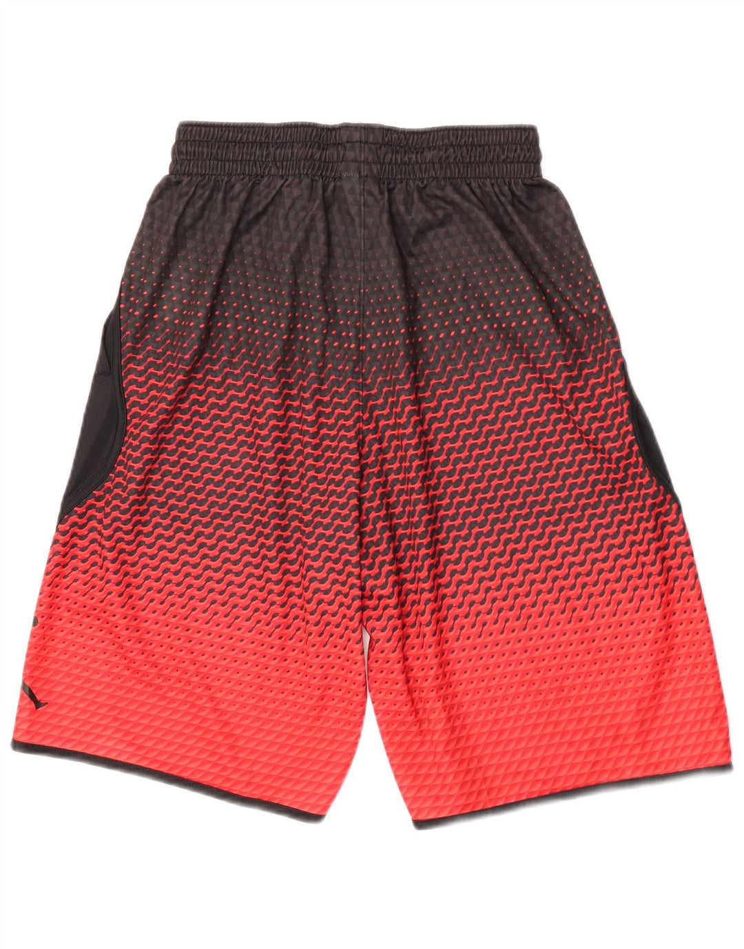 Мужские спортивные шорты Jordan Dri Fit, средний черный, полиэстер с цветными блоками