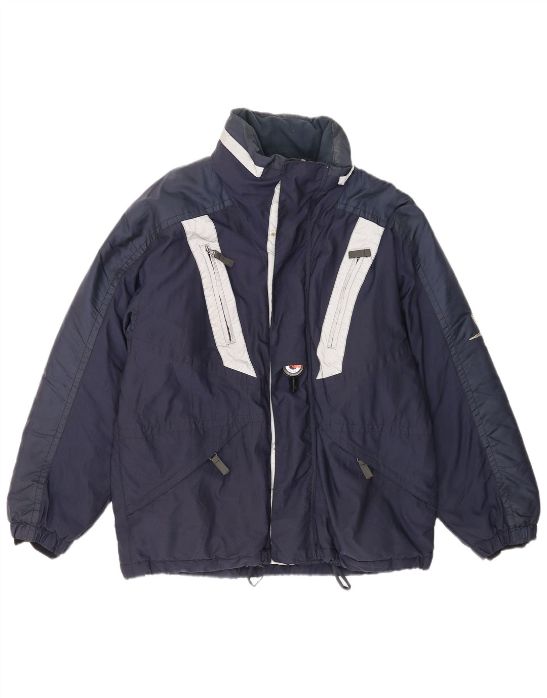 Лыжная куртка Belfe & Men IT 48 Medium Navy Blue Полиамид с цветными блоками