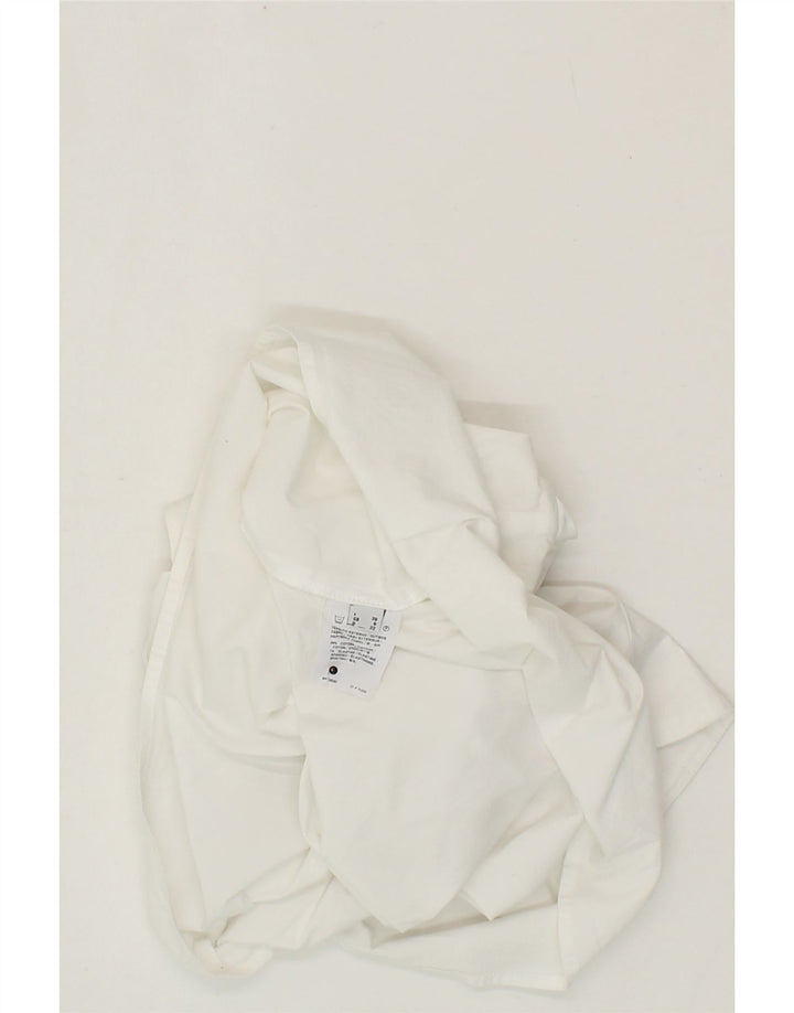 PINKO Womens Blouse Top UK 6 XS White Cotton Vintage Pinko and Second-Hand Pinko from Messina Hembry 