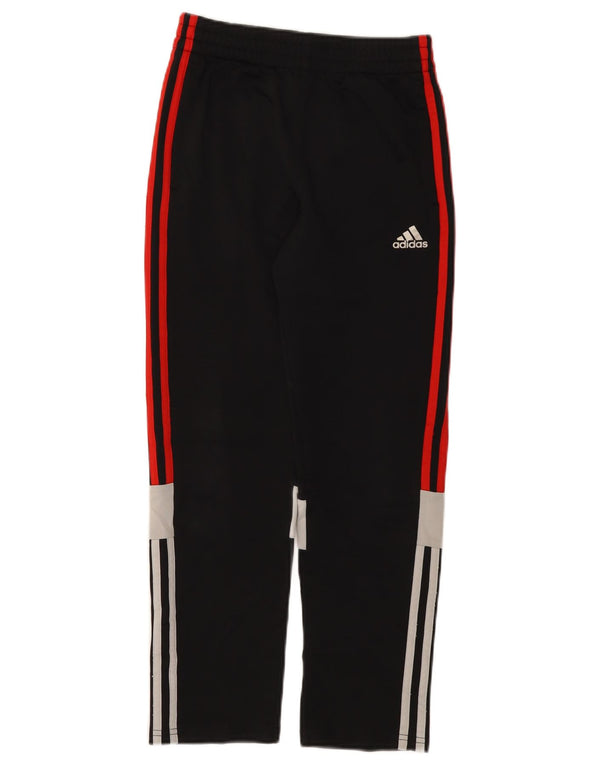 Спортивные брюки Adidas для мальчиков 9–10 лет, средние черные цветные блоки
