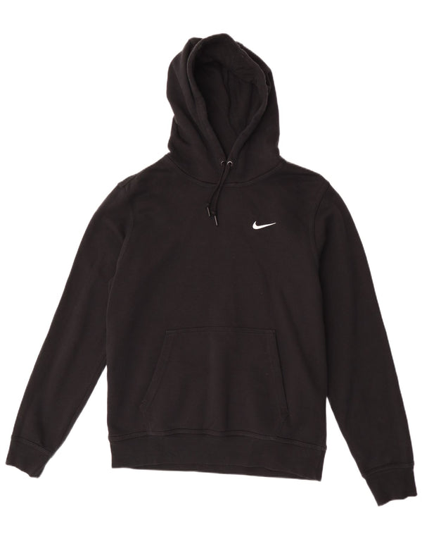 Мужской джемпер с капюшоном Nike, средний черный, хлопок