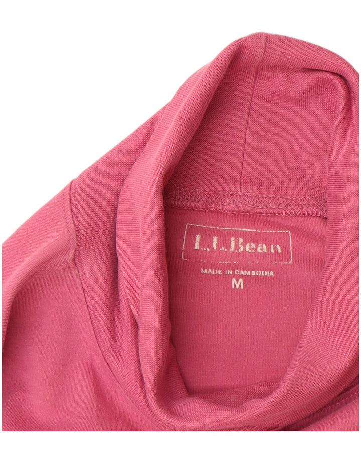 Женский топ L.L.Bean с длинным рукавом UK 14, средний розовый