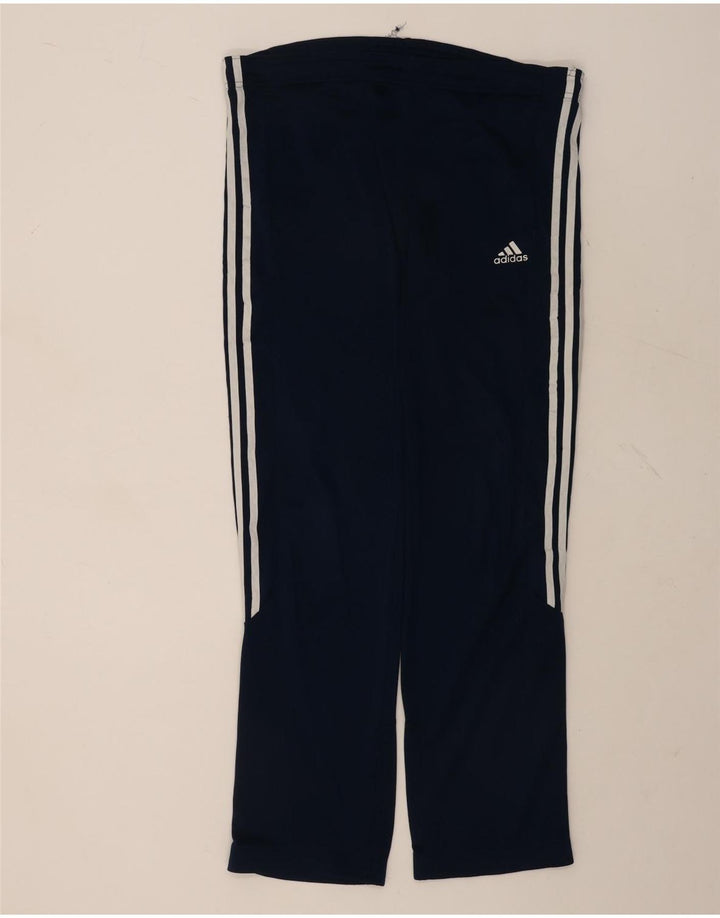 Мужские спортивные брюки Adidas, большие темно-синие, полиэстер
