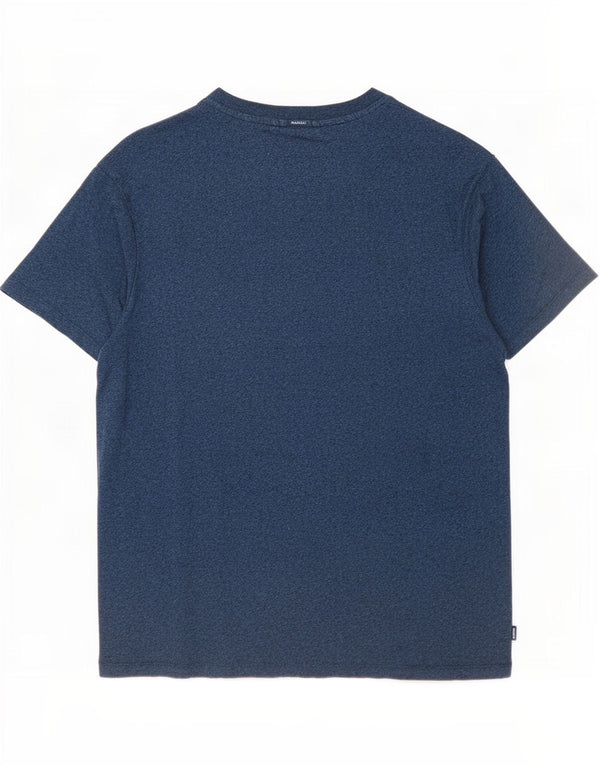 Мужская футболка Superdry Top 3XL, синяя хлопковая крапинка