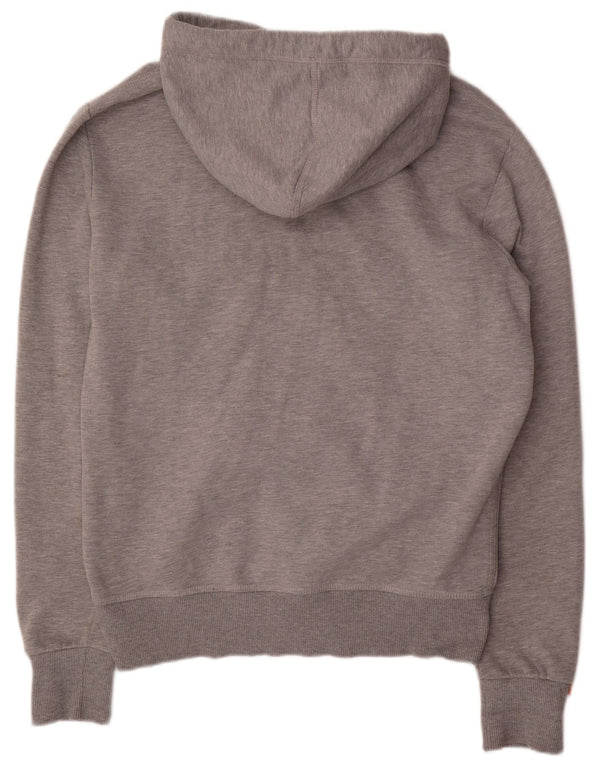 Мужской свитер с капюшоном на молнии Superdry 2XL, серый хлопок