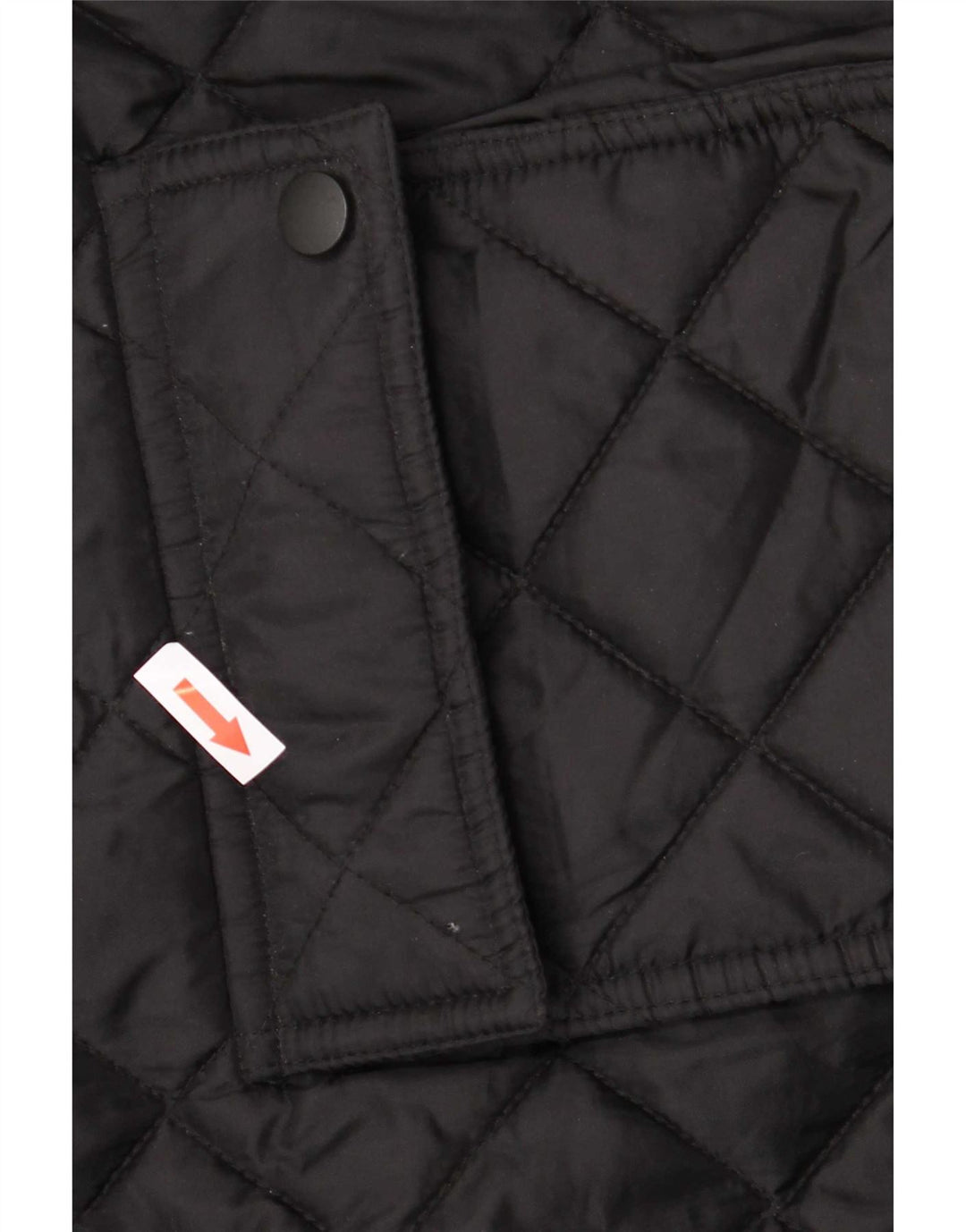 Винтажная мужская стеганая куртка UK 42 XL, черный нейлон