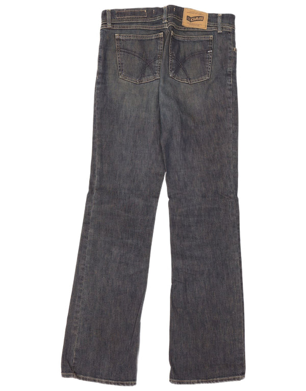 Женские джинсы Bootcut Gas W30 L34, темно-синие, хлопок