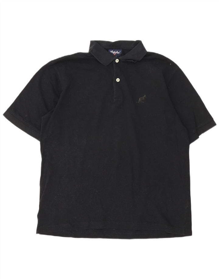 Мужская рубашка-поло AUSTRALIAN L'ALPINA IT 50 Medium Black