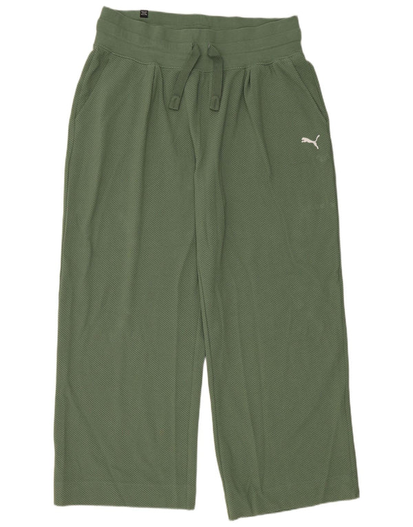 Женские спортивные брюки Puma UK 18 XL, зеленый хлопок