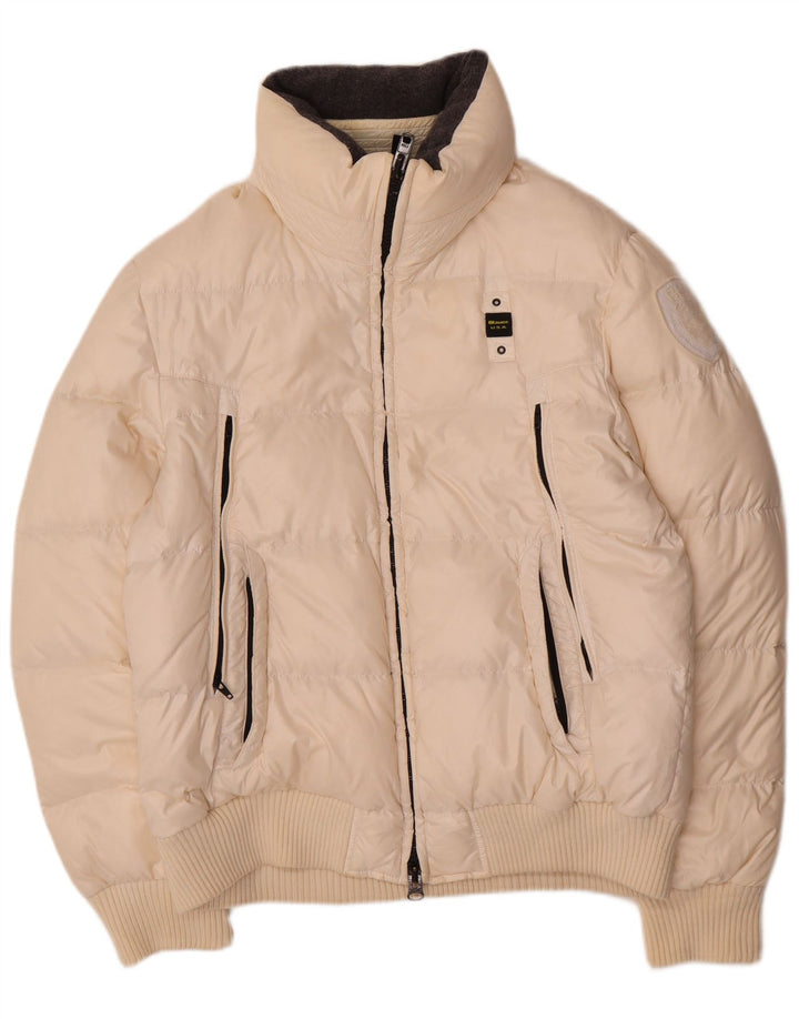 Женская стеганая куртка Blauer UK 20 2XL Белый полиамид