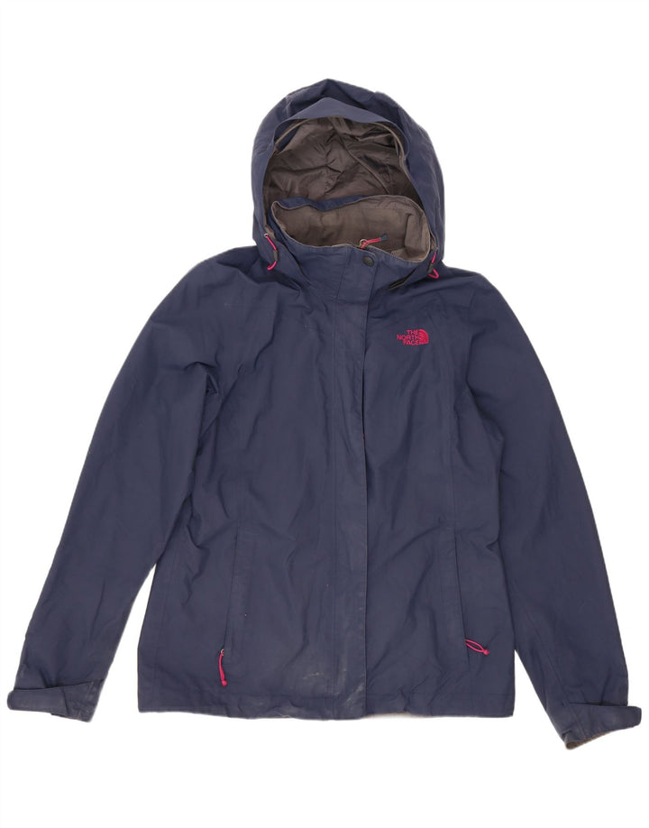 Женская оверсайз-дождевик с капюшоном The North Face UK 10, маленькая, темно-синяя