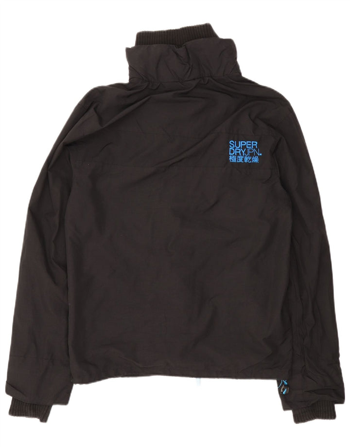 Мужская дождевик SUPERDRY The Windcheater UK 40, большой черный нейлон