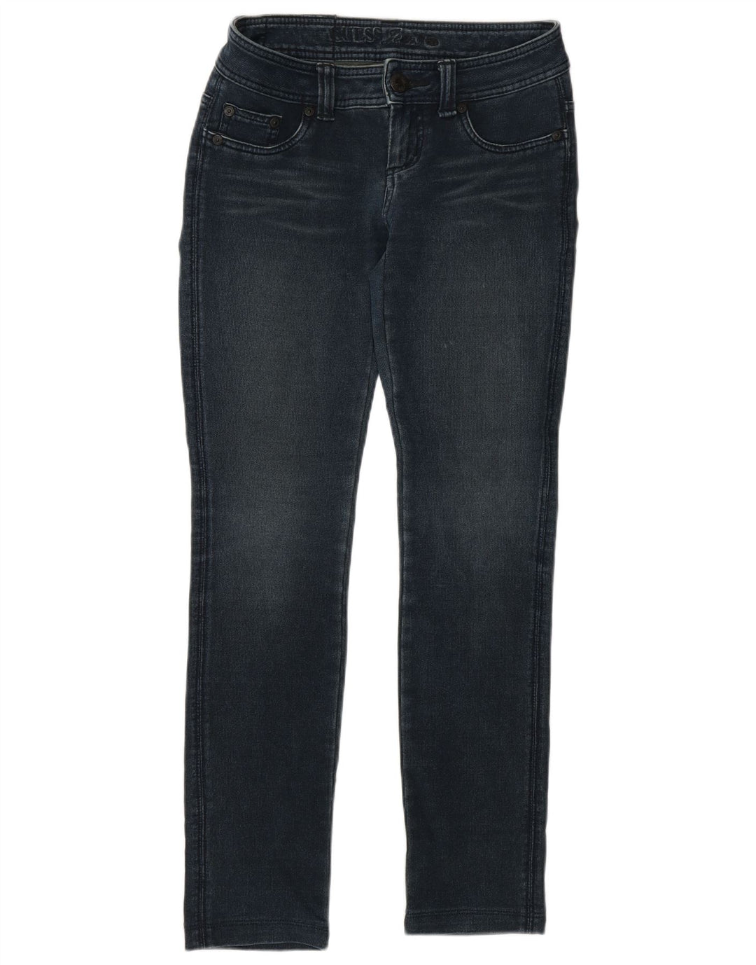 Guess Женские узкие джинсы W25 L28 Синие хлопковые