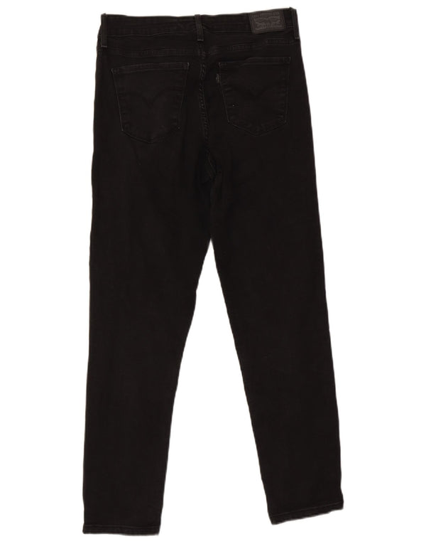 Женские джинсы Levi's 712 Slim W30 L27, черный хлопок