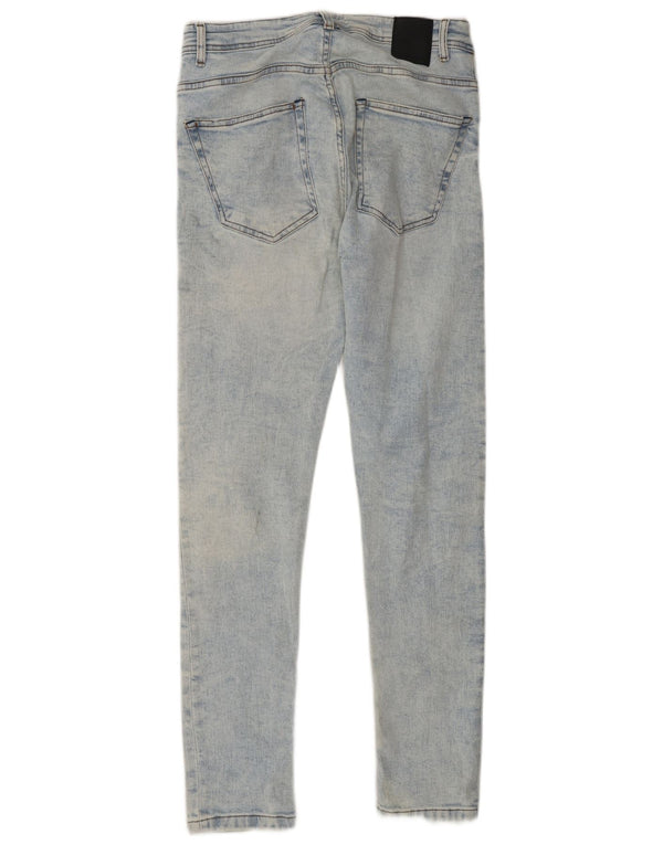 Мужские джинсы скинни Zara EU 40 Medium W31 L30 Синие, хлопок