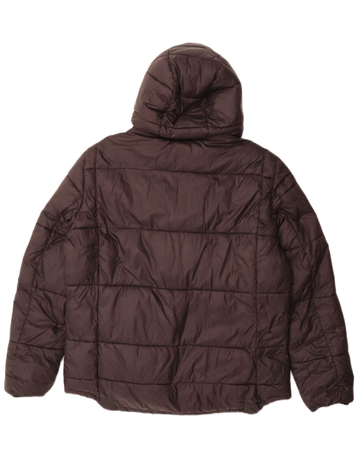 Мужская утепленная куртка с капюшоном Barbour UK 42 XL черная из полиамида