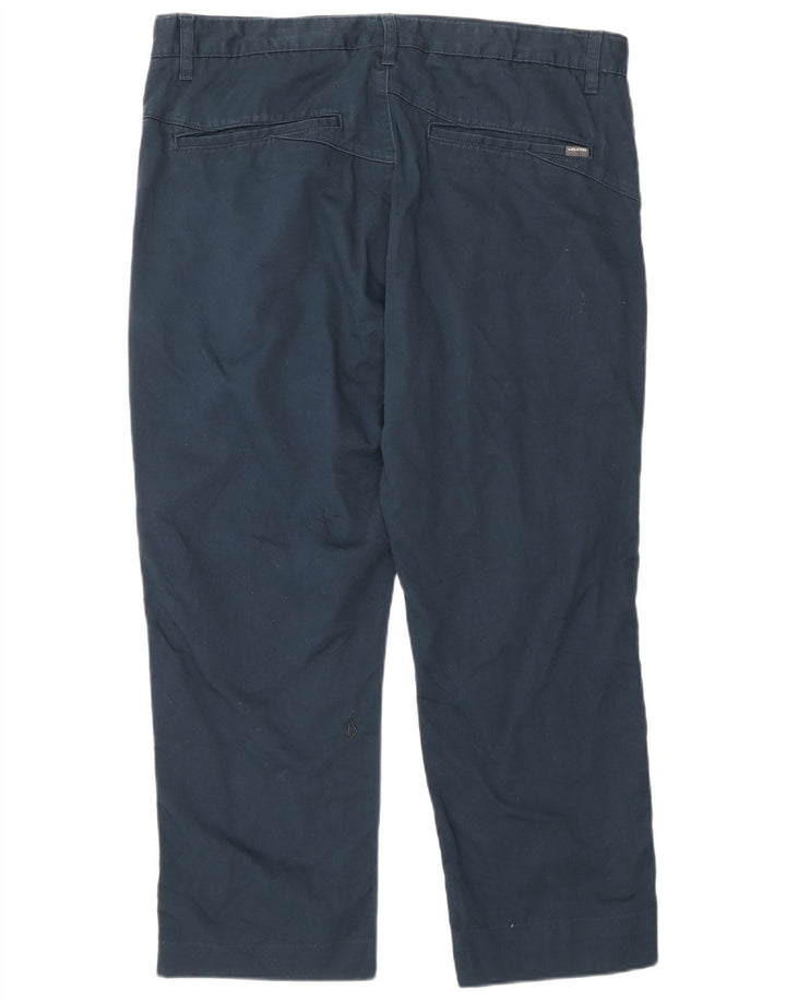 Мужские прямые брюки-чиносы Volcom W36 L26 темно-синие