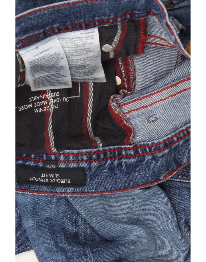 Мужские джинсы Tommy Hilfiger Bleecker Slim W32 L34, синий хлопок