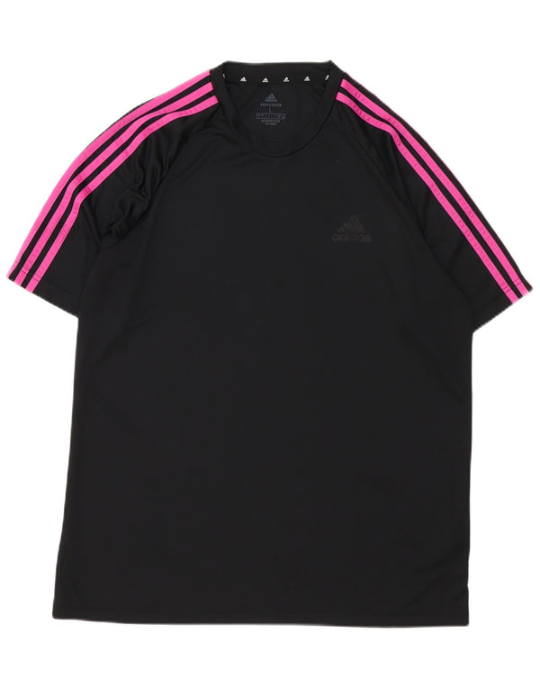 Мужская футболка Adidas Aeroready, большой черный полиэстер