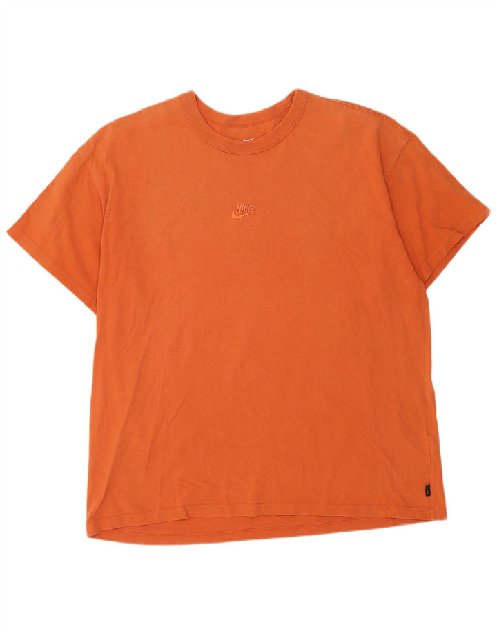 Мужская футболка Nike Top XL оранжевого цвета, хлопок