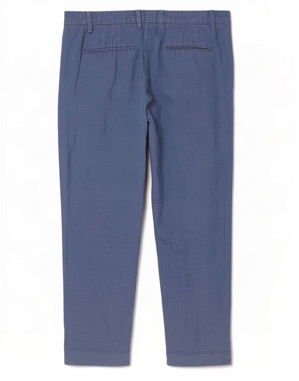 Женские узкие укороченные брюки Gap UK 10, маленькие W32 L26, синие, хлопок
