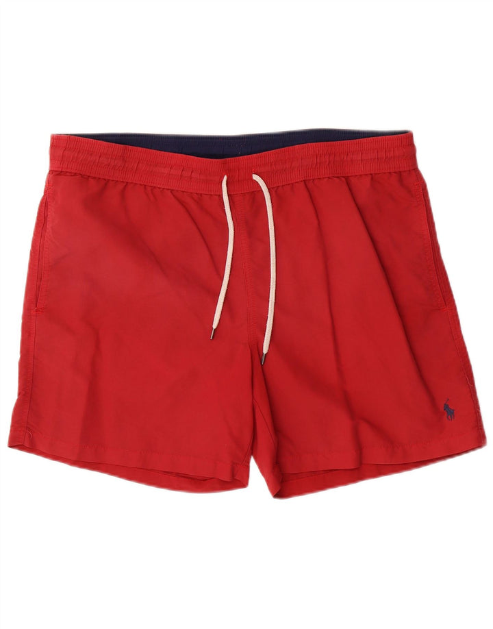 Мужские шорты для плавания Polo Ralph Lauren, нейлон, средний красный цвет