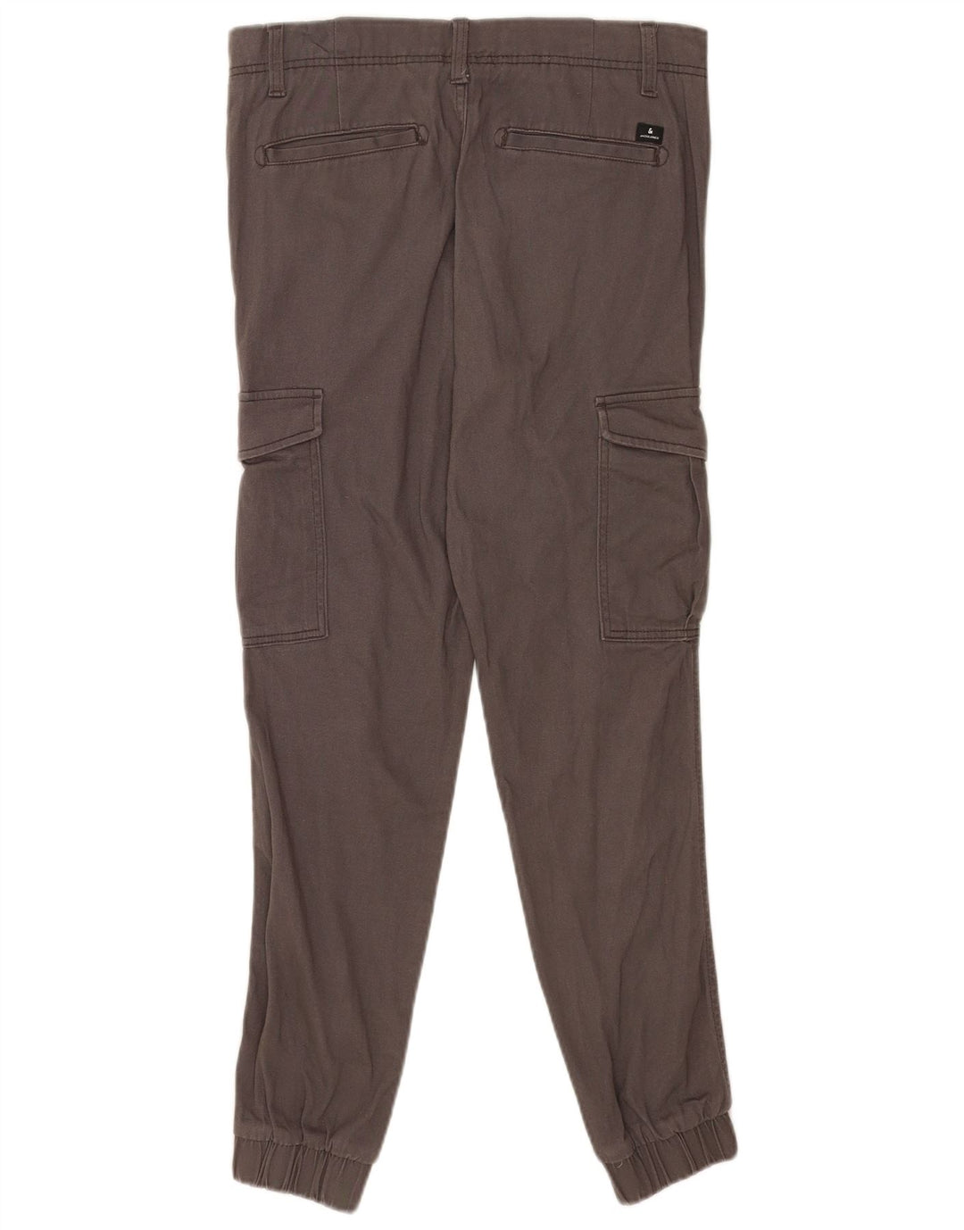 Мужские брюки-карго Jack & Jones W30 L32, серые, хлопковые