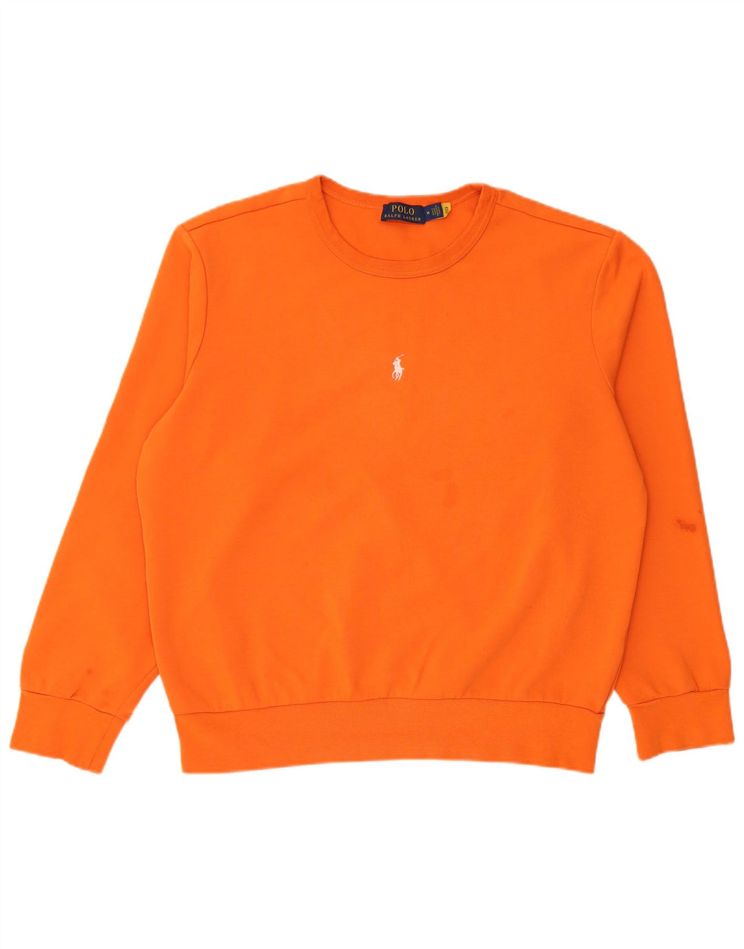 Женский джемпер оверсайз Polo Ralph Lauren UK 14, средний оранжевый