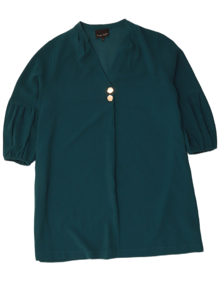 Женская блузка оверсайз с рукавом 3/4 PHASE EIGHT, Великобритания, 18 XL, зеленая