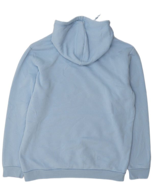 Мужской джемпер с капюшоном Adidas XL, синий хлопок