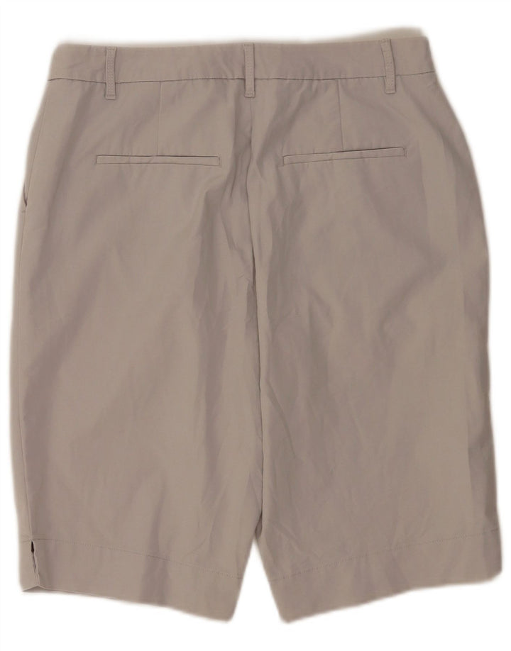 Женские шорты чинос Marks & Spencer UK 12 Medium W30 Серые хлопковые