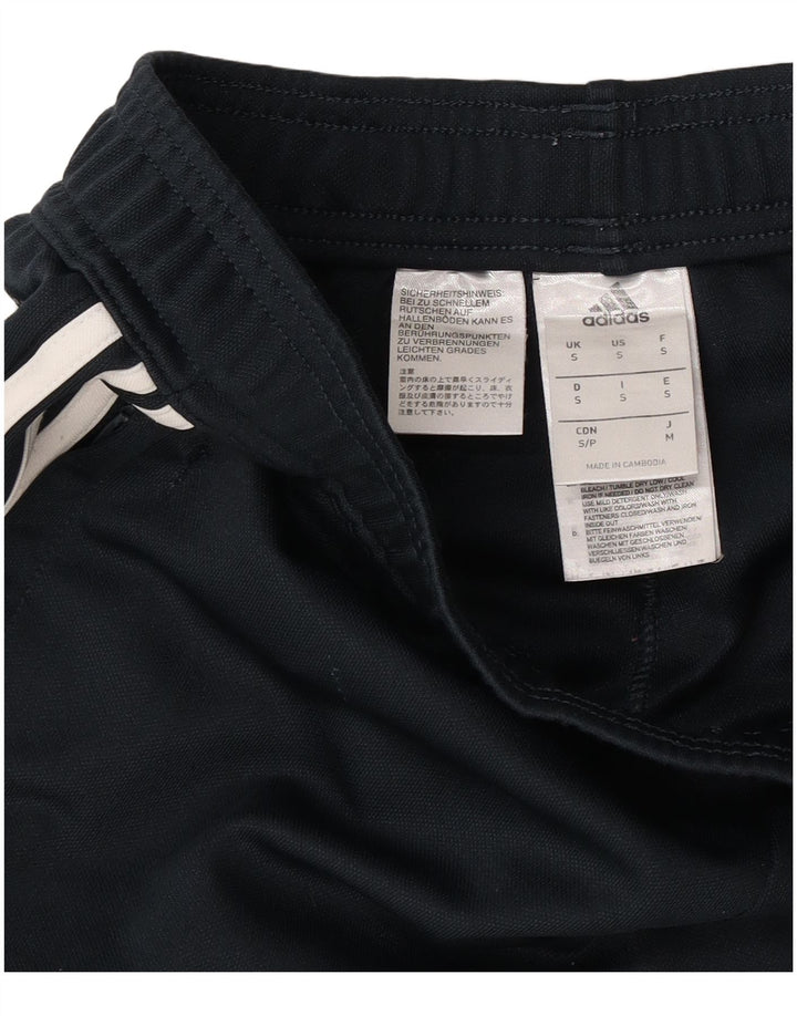 Мужские спортивные брюки Adidas Real Madrid, маленькие черные полиэстеровые брюки