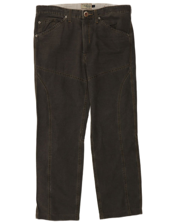 Brooksfield Мужские прямые повседневные брюки Marlon IT 50 Large W34 L29 Серые