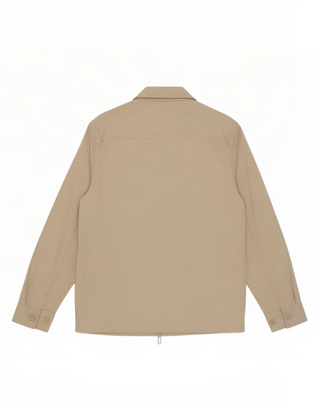 Мужская куртка-бомбер Zara UK 36, маленькая, бежевый, хлопок