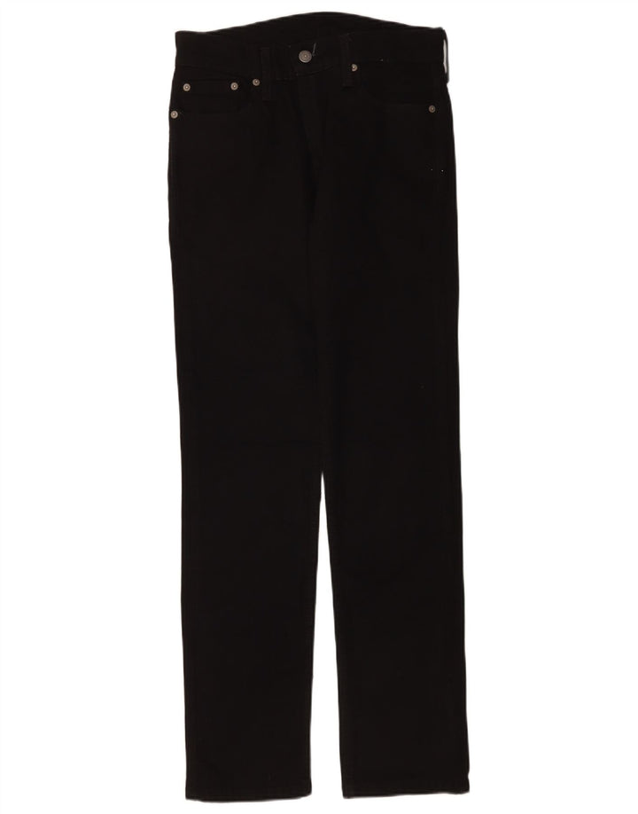 Мужские джинсы Levi's Slim 511 W28 L32, черный хлопок